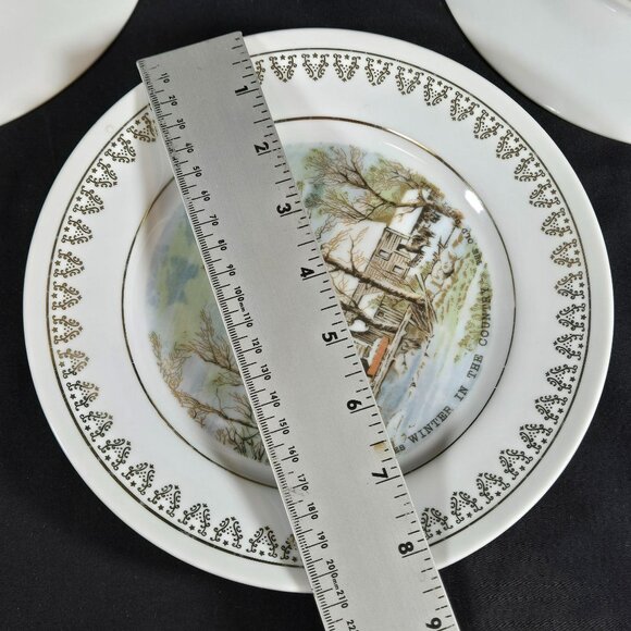 The Roy Thomas Collection 1978 Currier & Ives Winter Scenes Set Of 4 Limited ED - Picture 11 of 12